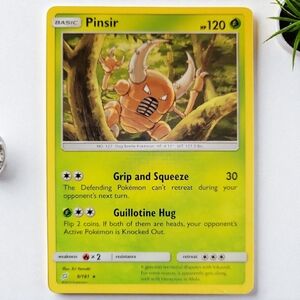 Pokemon PINSIR 9/181 - Team Up - RARE